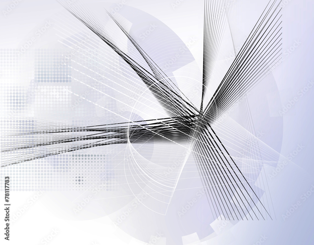 abstrakt linien raster konzept Stock-Illustration | Adobe Stock
