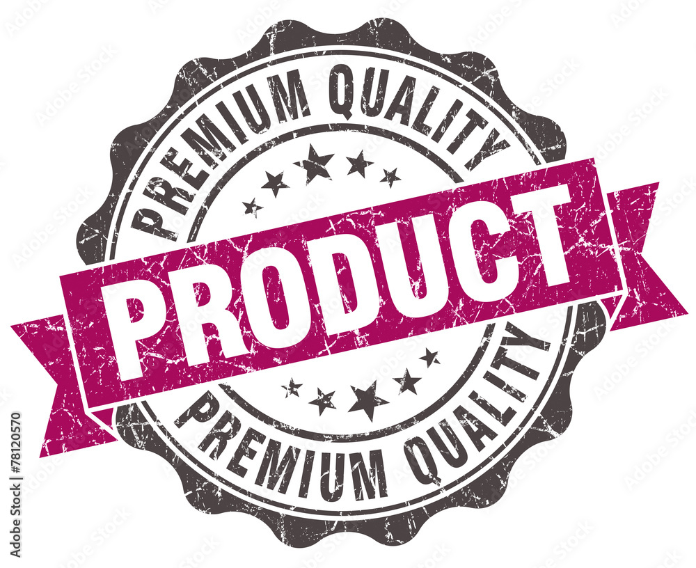 premium quality product grunge violet seal isolated on white premium quality product grunge violet seal isolated on white