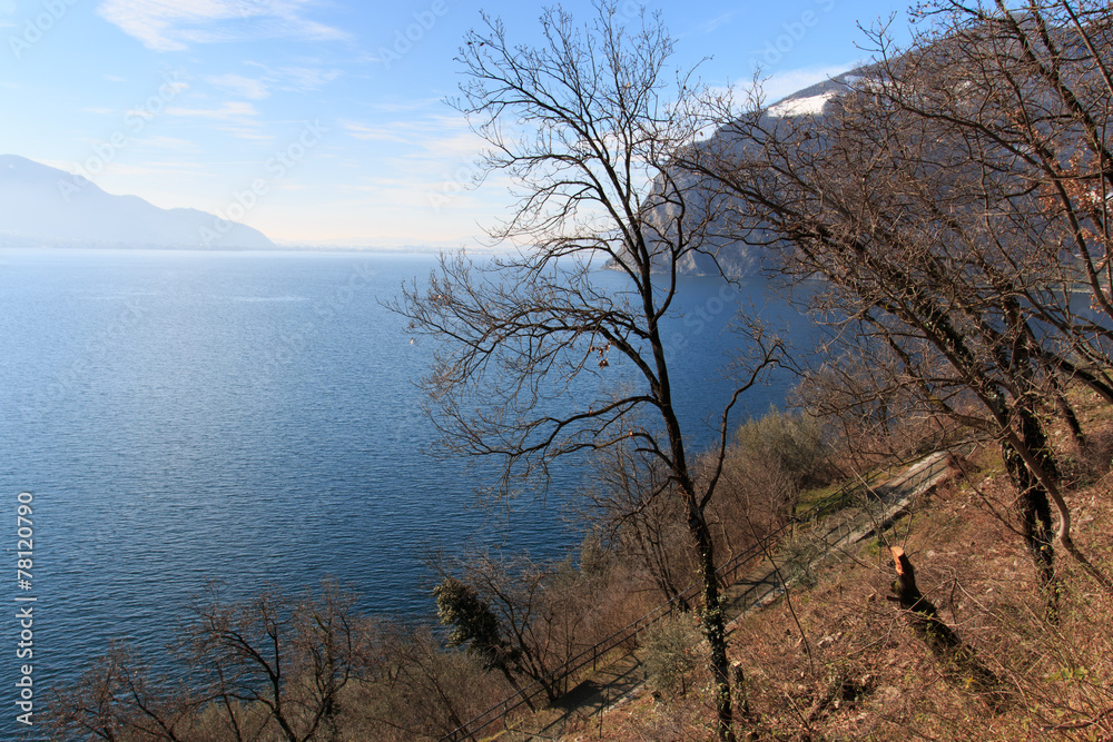 lago d'Iseo da Monte Isola lago d'Iseo da Monte Isola