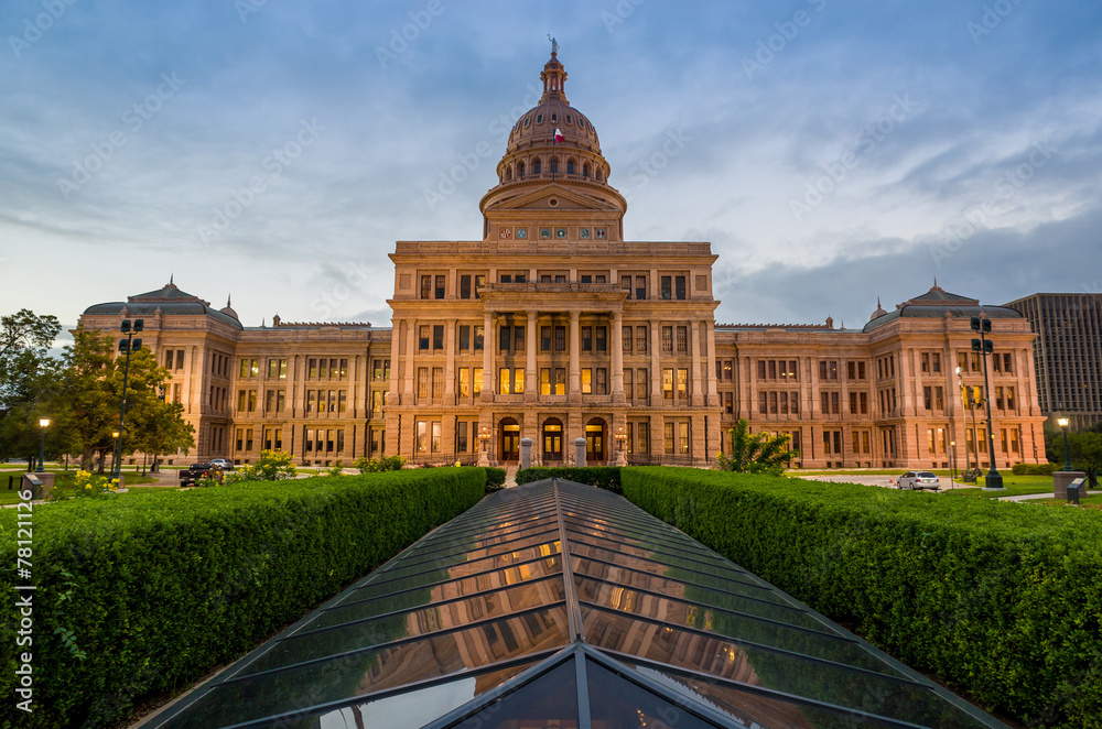 Texas State Capitol Building in Austin, TX.