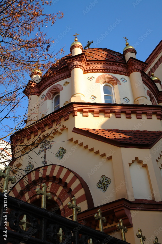 Fototapeta premium St.Nicholas Orthodox Church,fragment