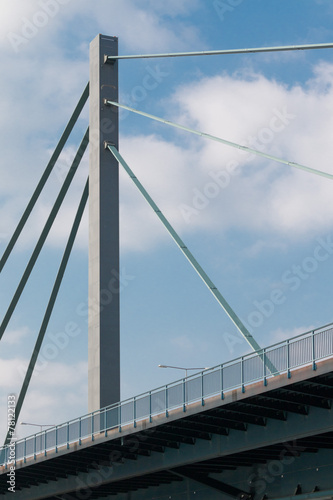 Steel bridge pylon