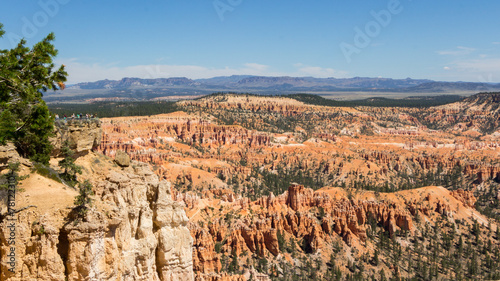 View point Bryce Canyon in Utah US
