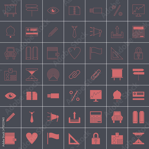 Business icons - package
