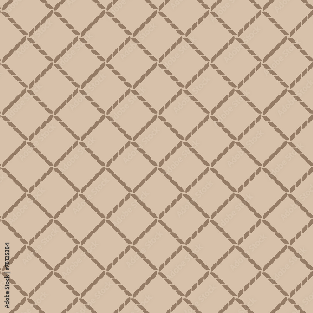 Naklejka premium Intricate seamless geometric pattern