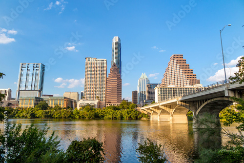 view of Austin, downtown skyline © f11photo