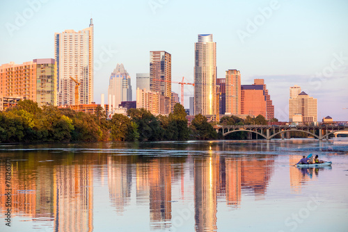 view of Austin  downtown skyline