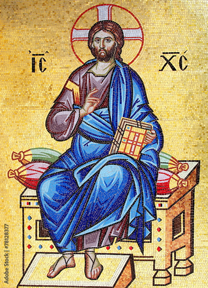 Fototapeta premium Mosaic of Jesus Christ