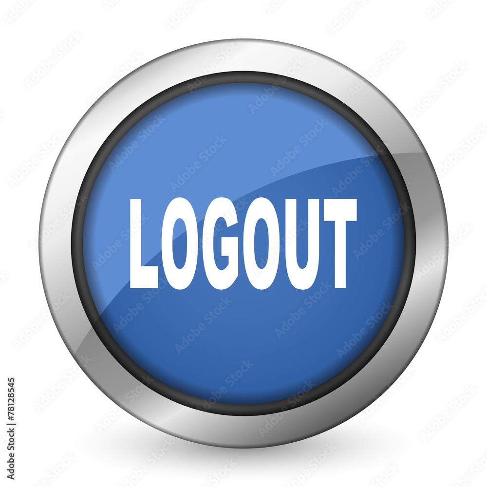logout icon logout icon