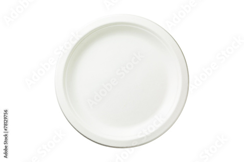 Disposable paper plate