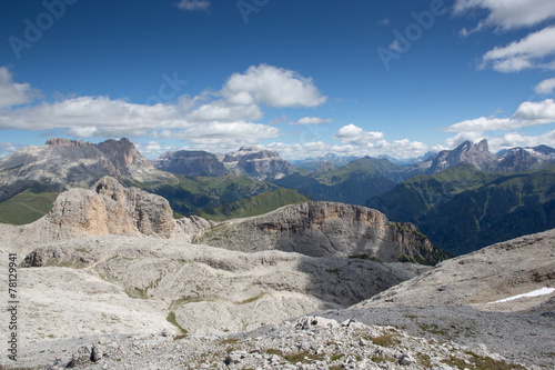 Foto Gruppo del sella visto dal Catinaccio - Italy