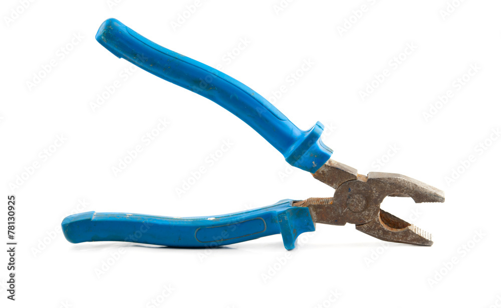 pliers blue pliers blue