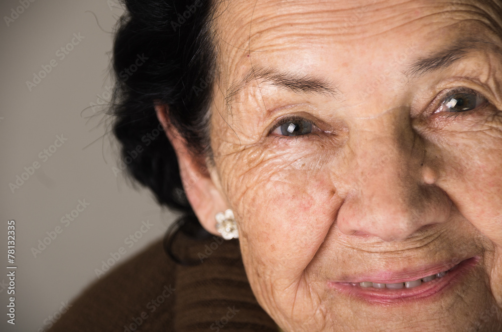 portrait of sweet loving happy grandmother portrait of sweet loving happy grandmother
