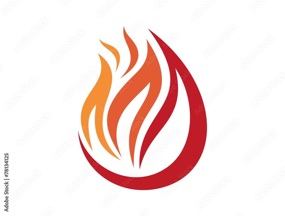 Fire logo icon 1 Fire logo icon 1
