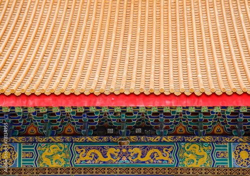 Traditional Chinese style temple at Wat Leng-Noei-Yi in Nonthabu © photonewman