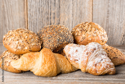 verschiedene Sorten Brötchen