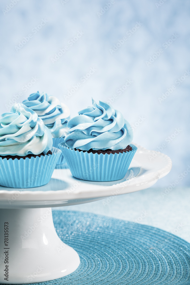 Blue Cupcakes Blue Cupcakes