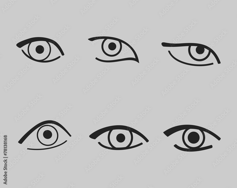 Eyes icons