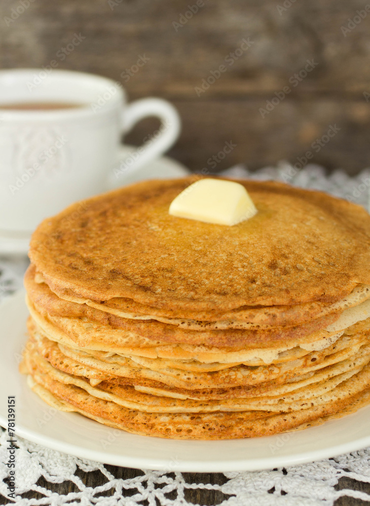 Russian pancakes Russian pancakes