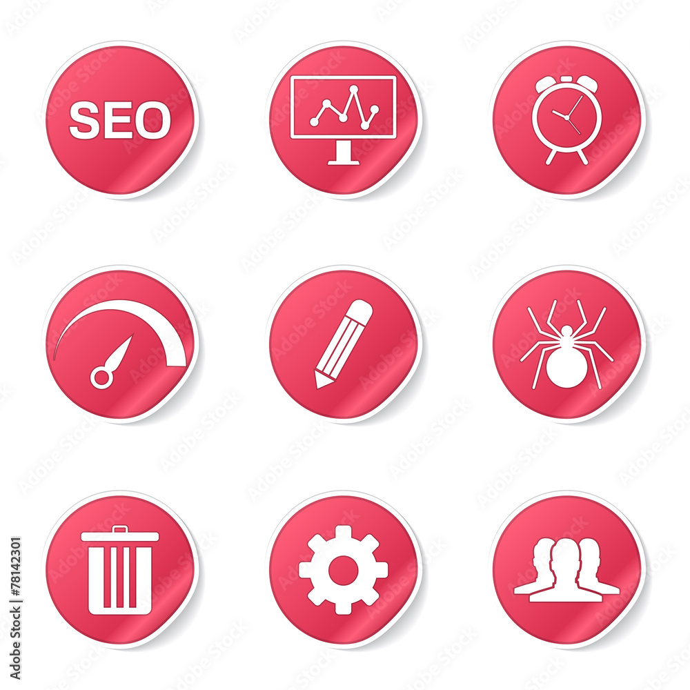 SEO Internet Sign Pink Vector Button Icon Design Set 8 SEO Internet Sign Pink Vector Button Icon Design Set 8