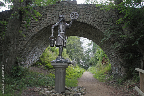 Sachsengott KRODO, Burgberg, Bad Harzburg