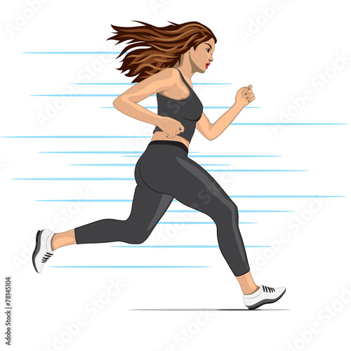 running woman