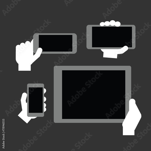 hand holding device