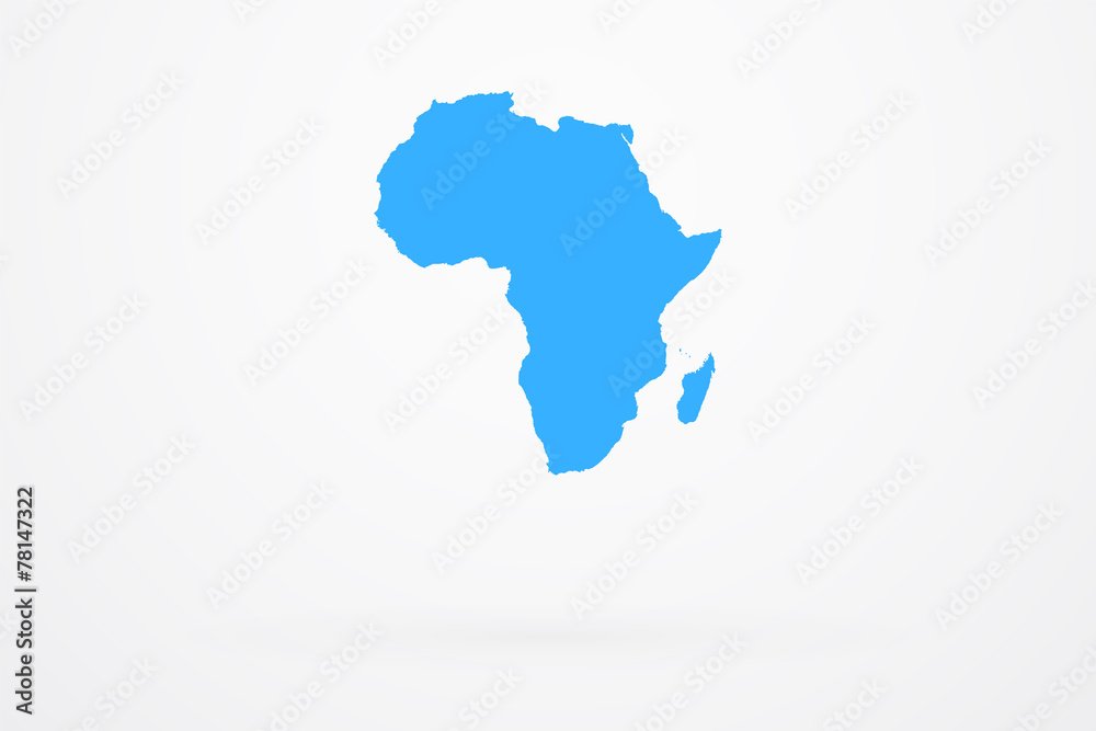 Africa Continent Map