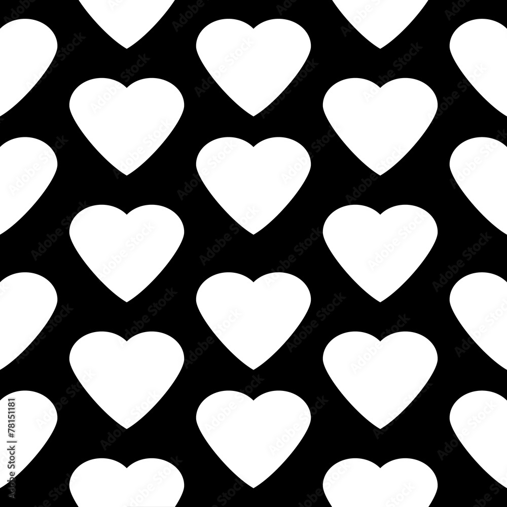 Love heart seamless pattern. Love heart seamless pattern.