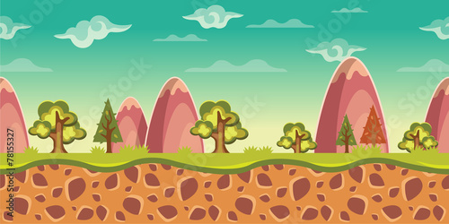 Vector game background