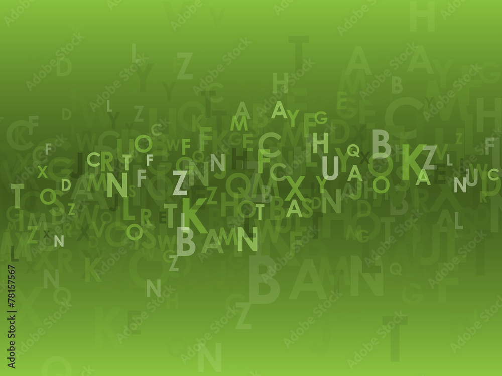 LETTERS BACKGROUND (vector abstract theme)