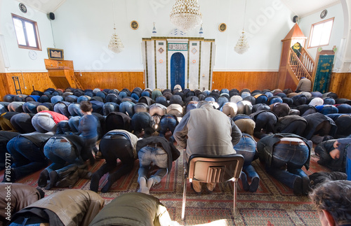 Praying in mosque