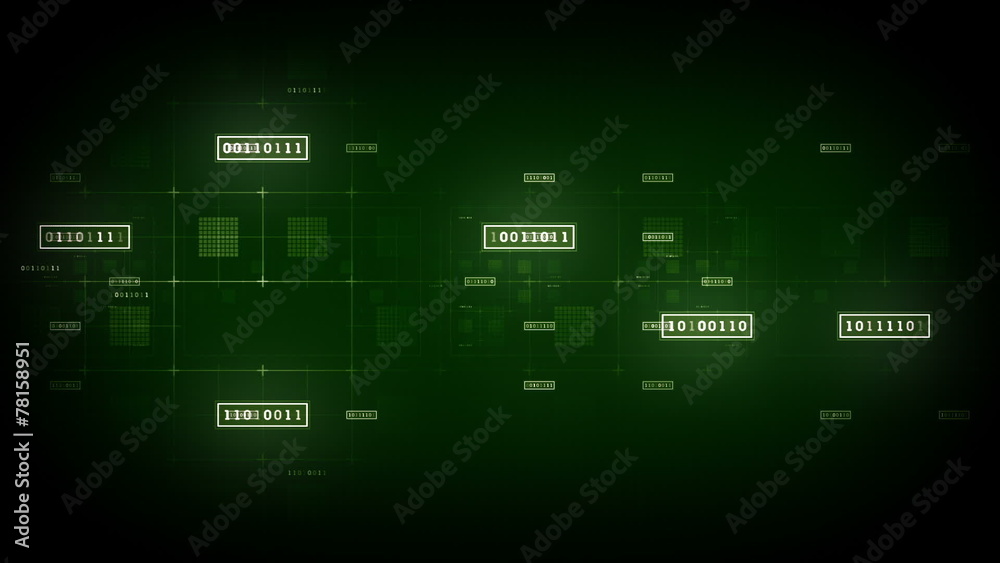 Binary Data Blocks Green Tracking Binary Data Blocks Green Tracking