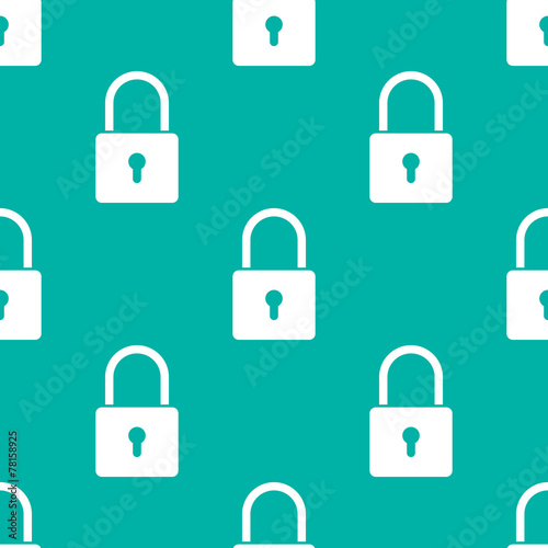 lock seamless pattern