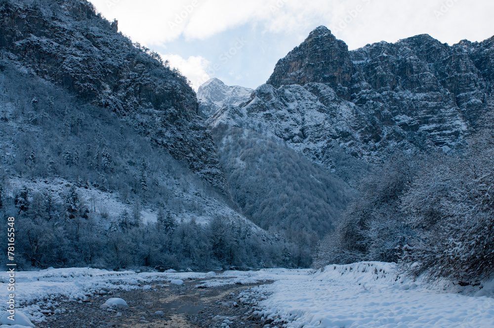 Obraz premium Val Cellina