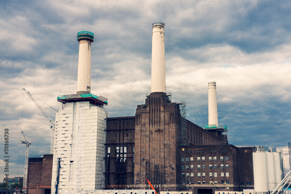 Battersea Power Station in Chelsea, London Battersea Power Station in Chelsea, London