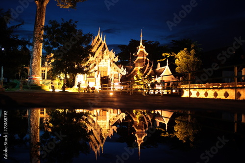 ASIA THAILAND CHIANG MAI WAT CHEDI LUANG © flu4022