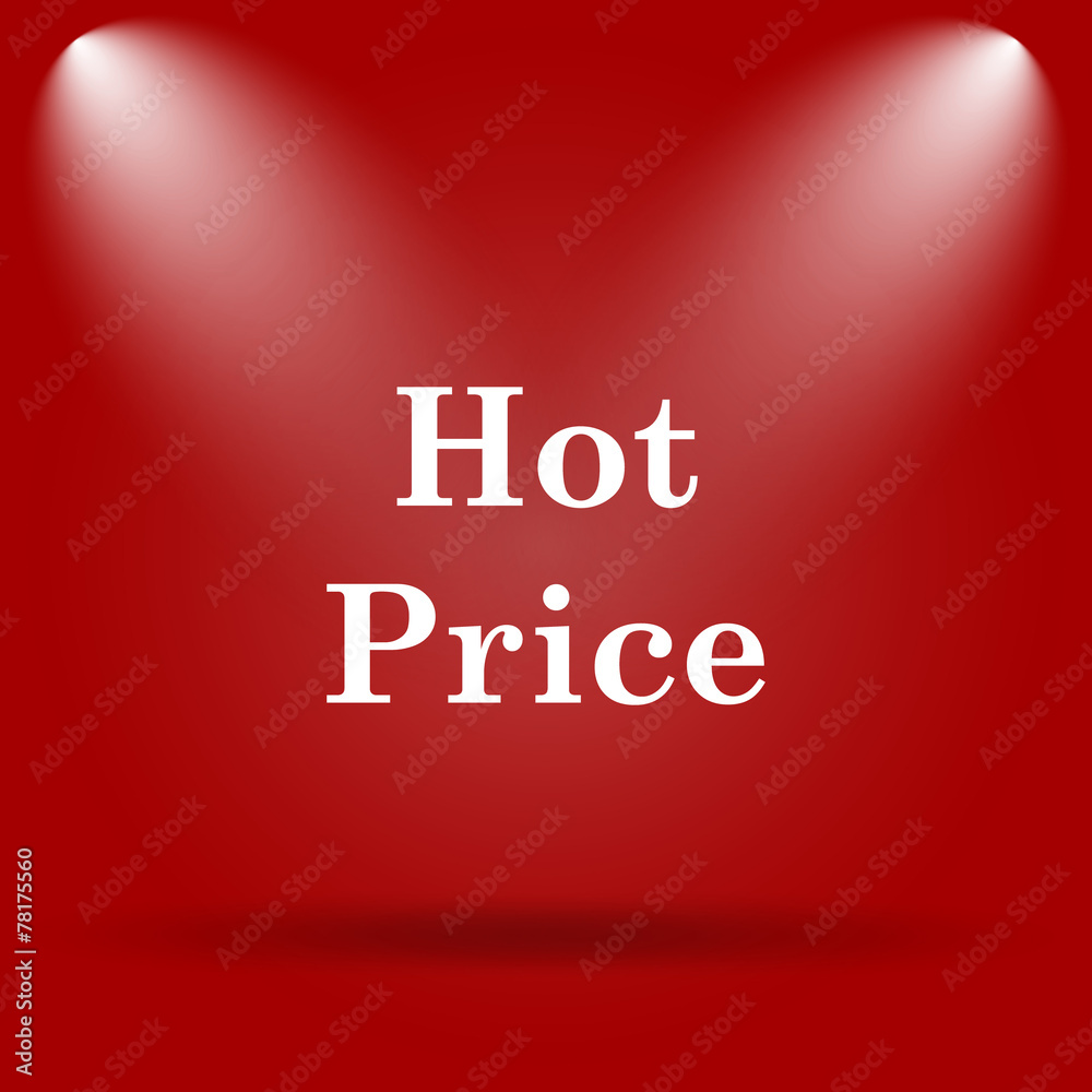 Hot price icon Hot price icon