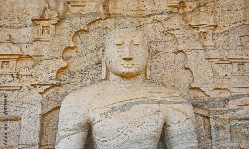 Polonnaruwa Gal Vihara, Sri Lanka