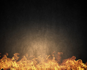 Fire flames