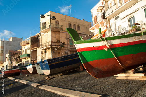 Fishing village photo