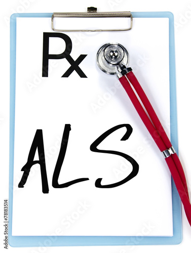 ALS sign write on prescription