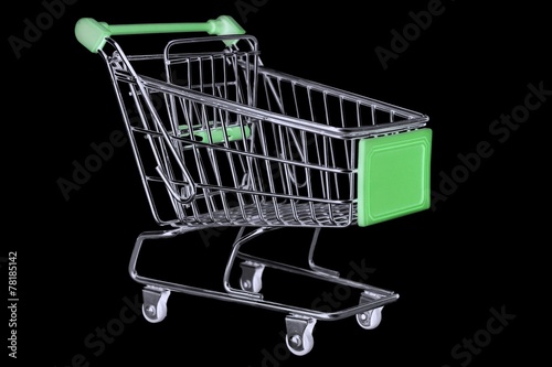 Green Shopping Cart