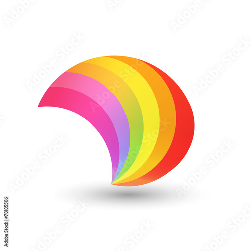 Style Rainbow Shape