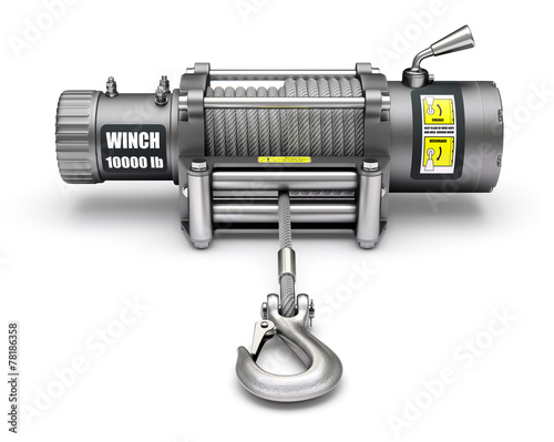 Electric winch photo