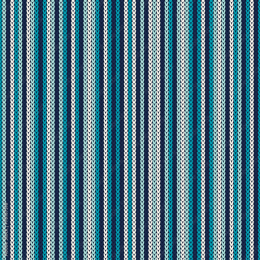 Striped Knitting Pattern. Seamless Background Striped Knitting Pattern. Seamless Background