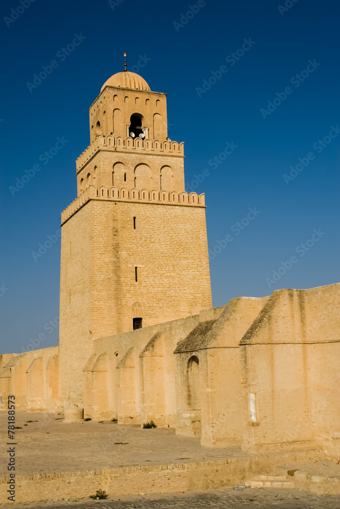 Fototapeta premium Great Mosque of Kairouan In Tunisia