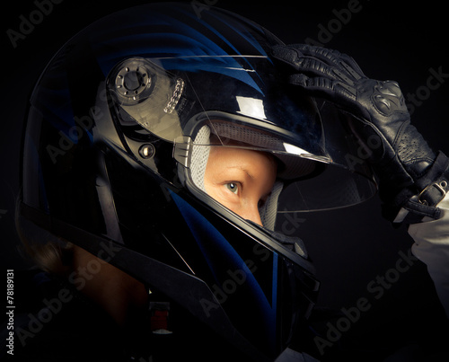 Image of motorcyclist