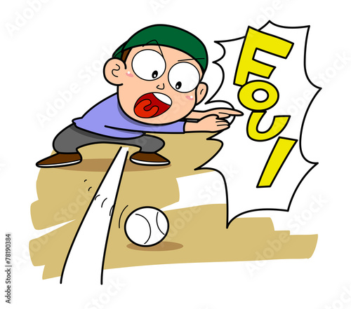 Baseball-Foul
