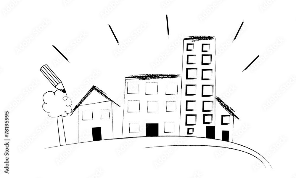 immeuble croquis